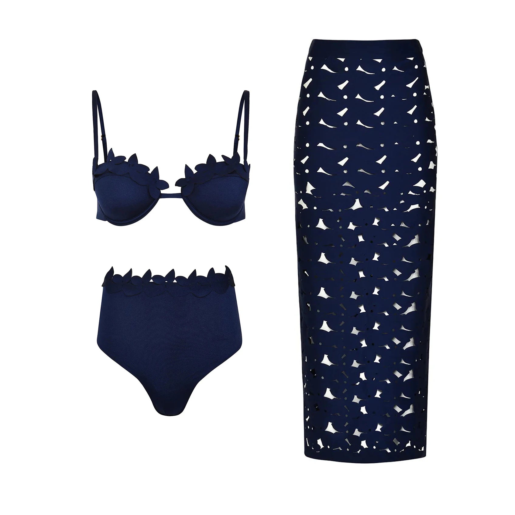 1 Set Lace 3Pcs Bikni