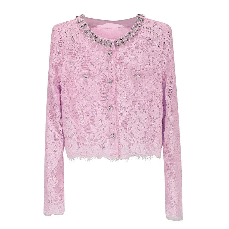 Diamond Drape Elegance