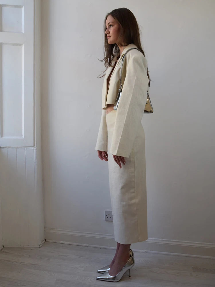 Top Mid length Skirt Party Formal