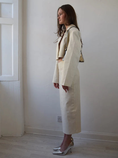 Top Mid length Skirt Party Formal