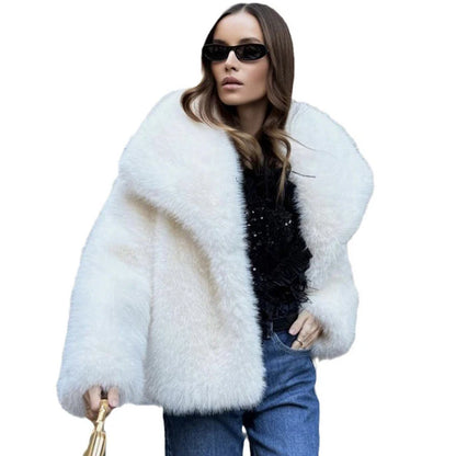 Luxury faux Fur Jacket