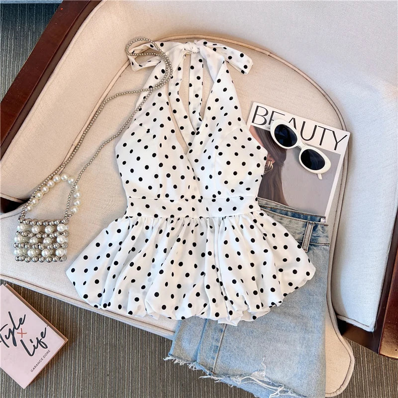 Halter Top With Build-in Bra