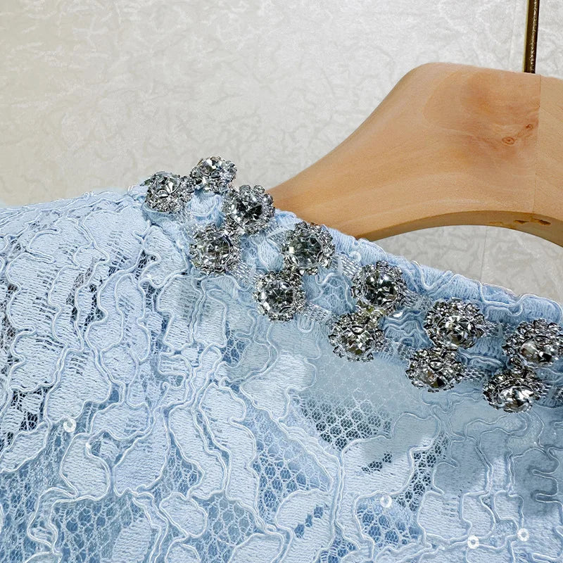 Diamond Drape Elegance