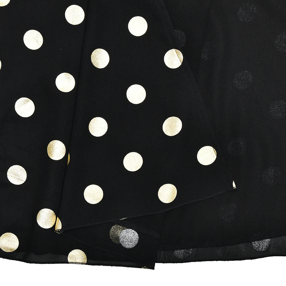 Polka Dot Halter Dress – Vacation-Ready Elegance