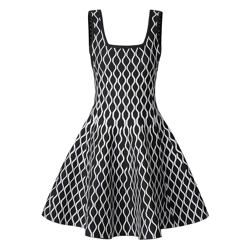 Maje Jacquard Vintage A-line