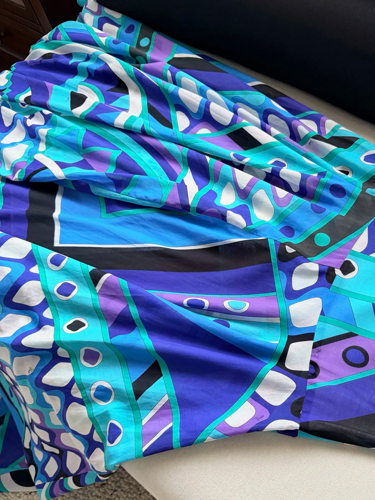 Pucci LAtest Blue Skirt