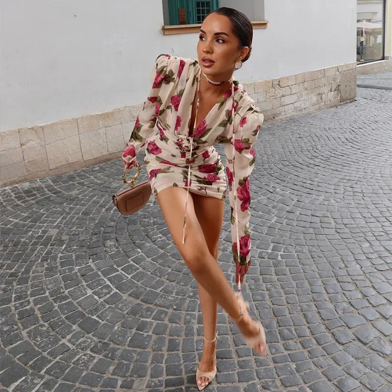 Floral Mini Dress