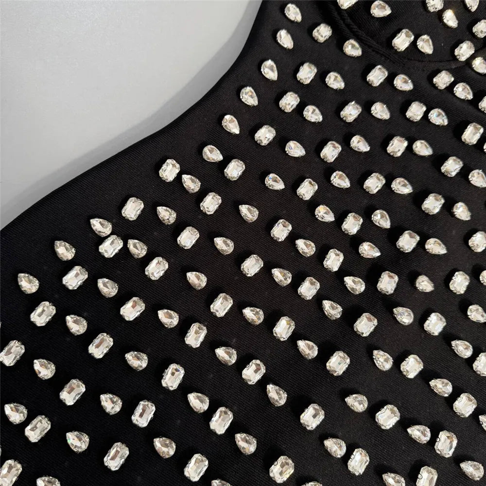 2025 Luxury Beading Bandages Dior Dress