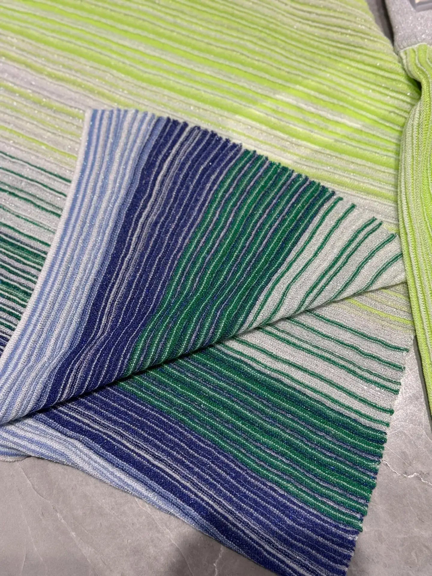 Missoni zig zag Metallic Sequined Striped