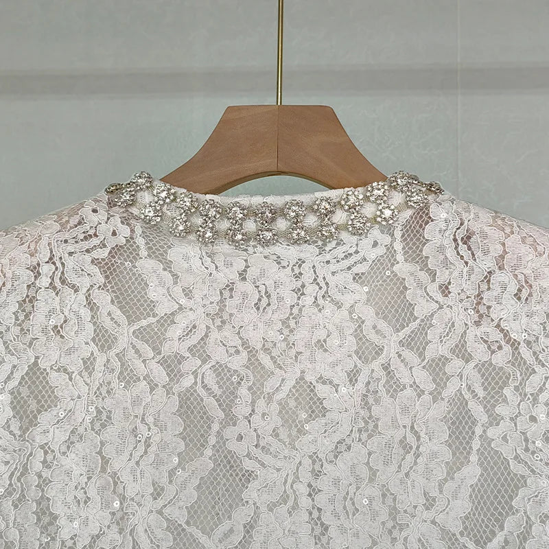 Diamond Drape Elegance