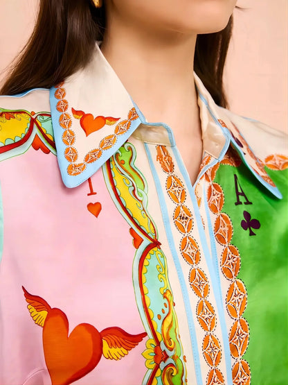 Casual Colorful summer Belted