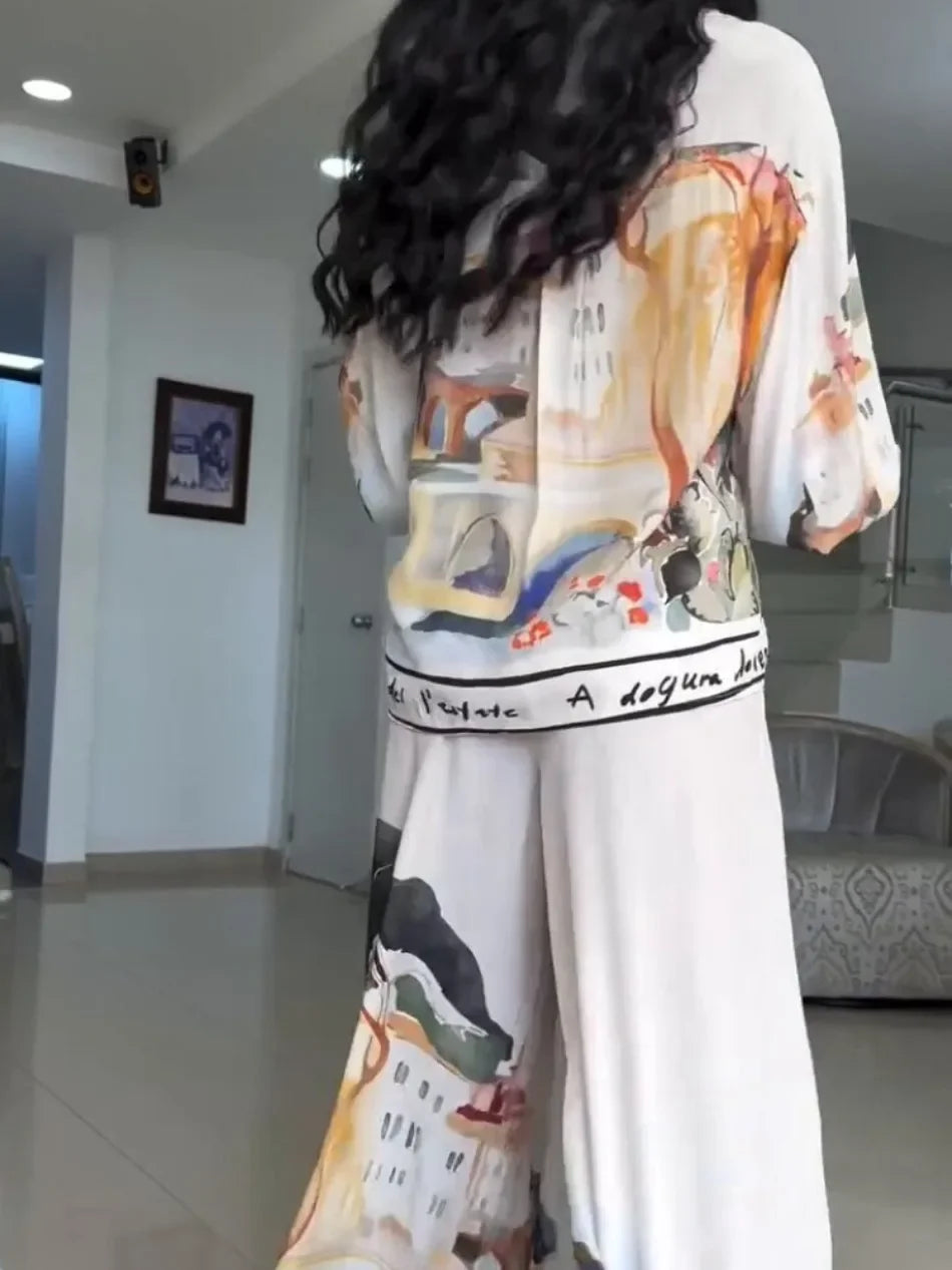 2 Pieces Set  Elegant Casual Set