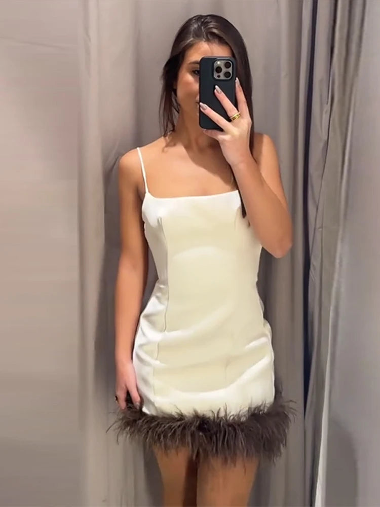 Offwhite Zara vibes with feathers - Shellss