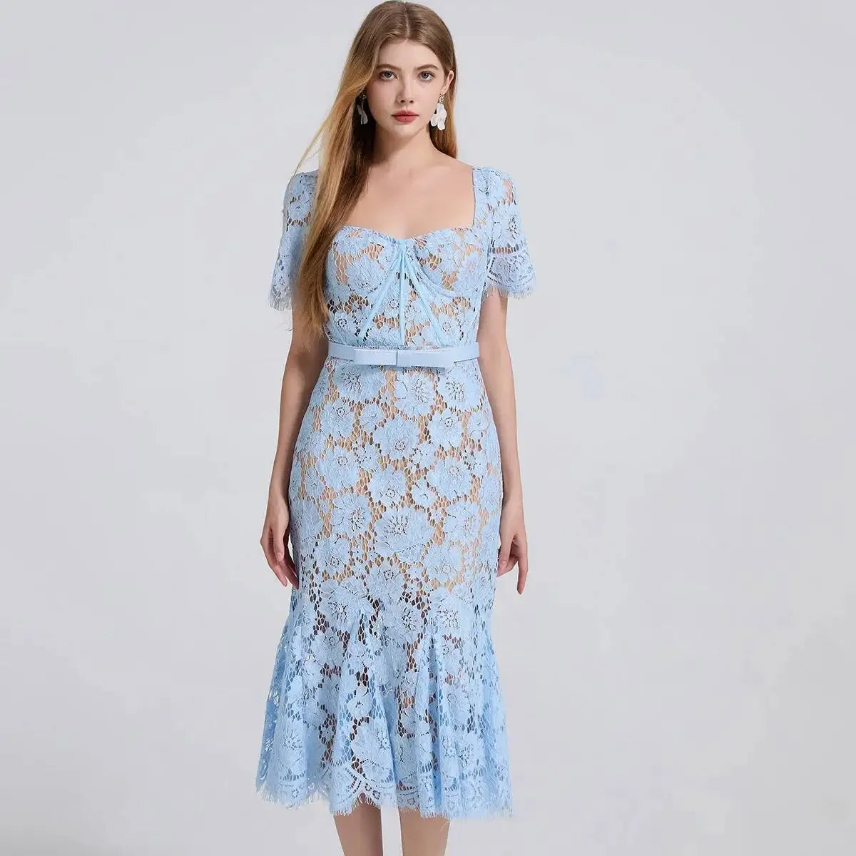 Sexy Elegant Lace Formal Dress