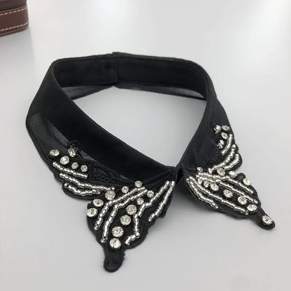Embellished shirt collar- The royals collection