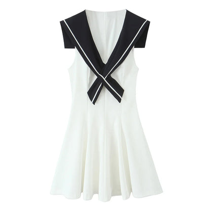 Sailor collar Dress