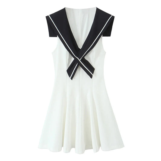 Sailor collar Dress