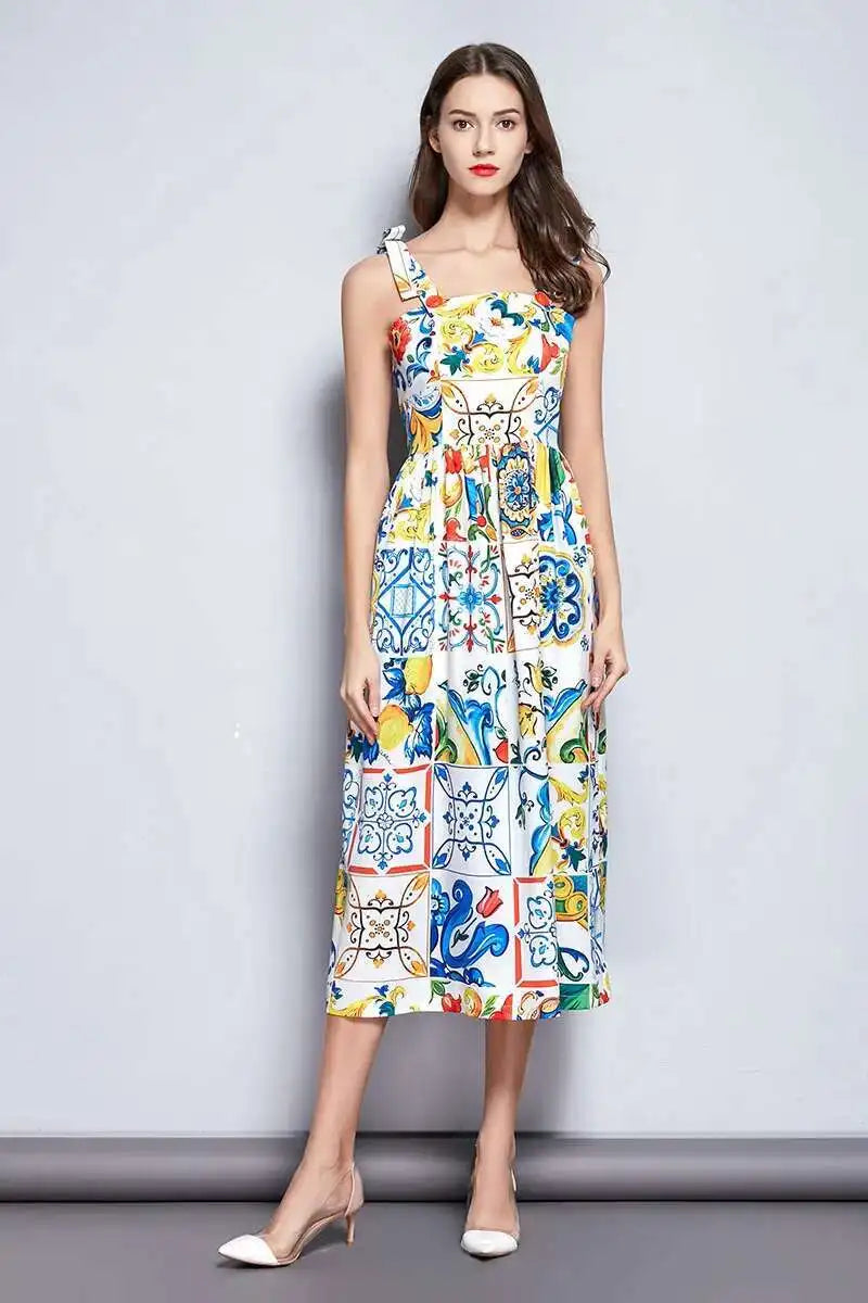 Colorful summer Midi