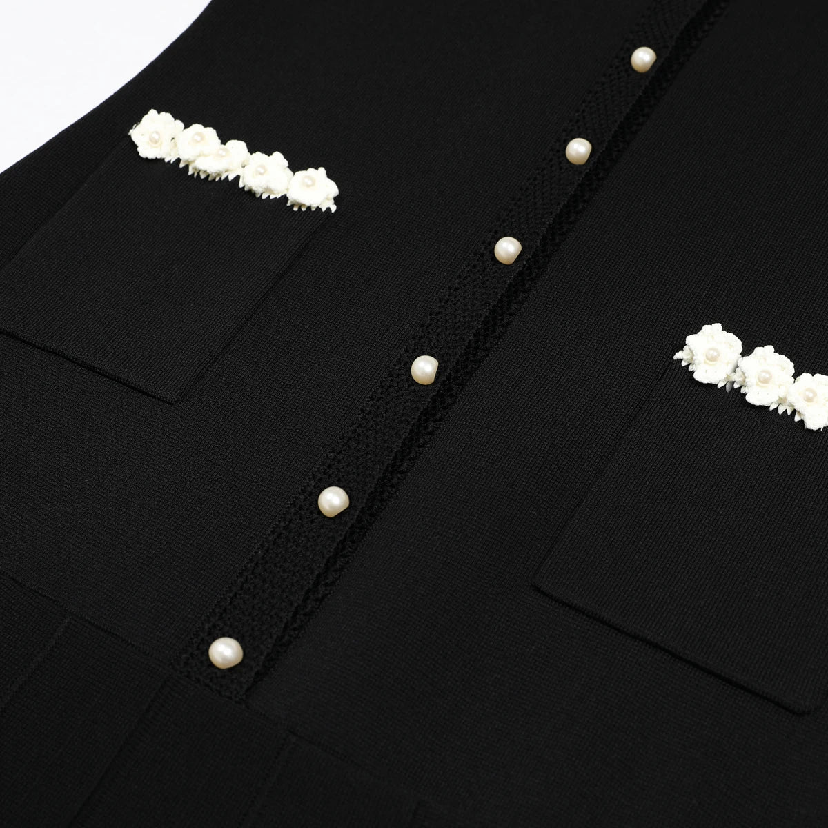 Sandro Knitted Black dress