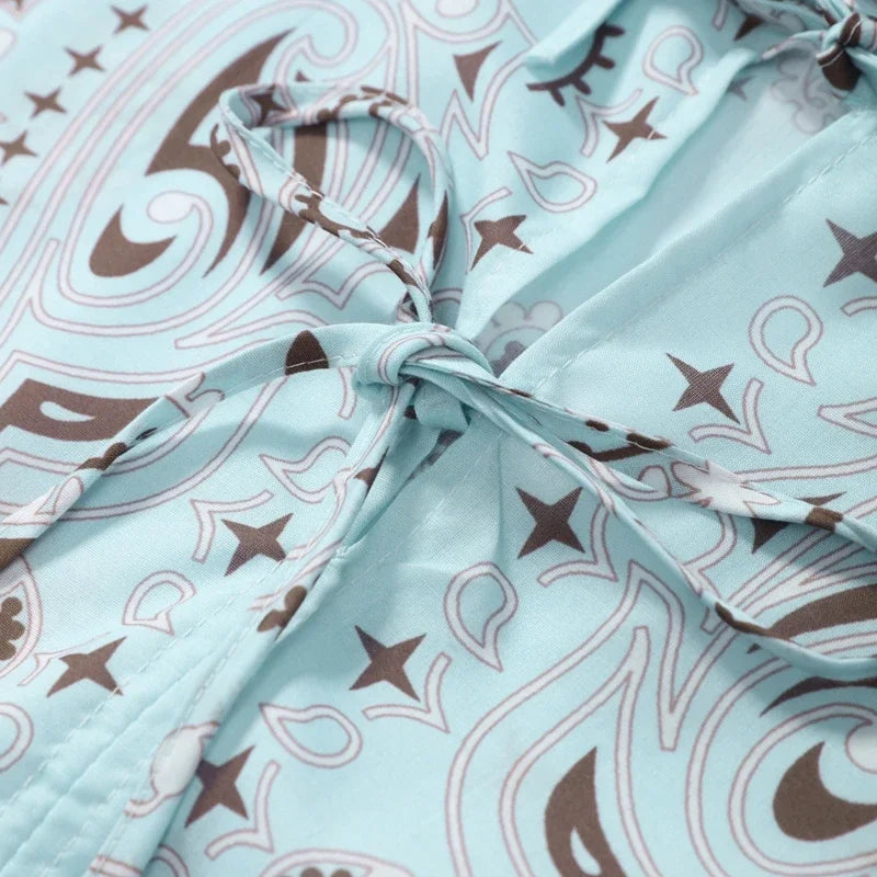 Icy blue Print set
