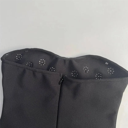 Luxury Beading Bandage Dress