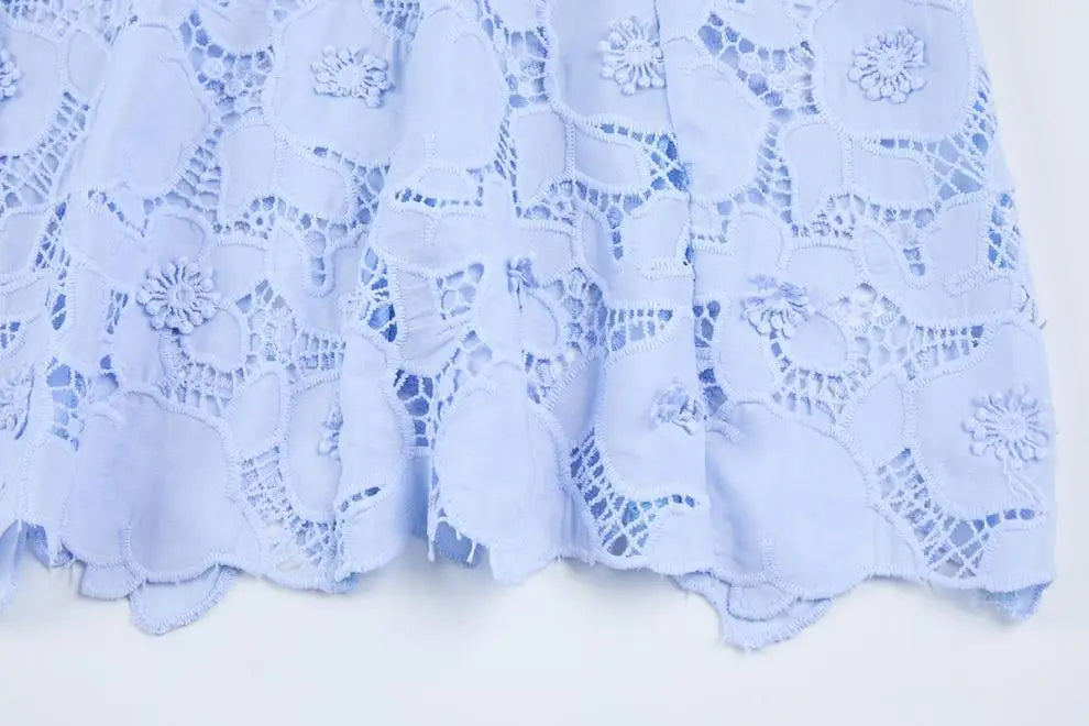 Lace Fish Tail Dress selfportarit