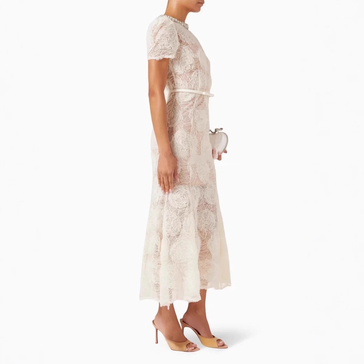 Self portrait vibes lace embelliahed