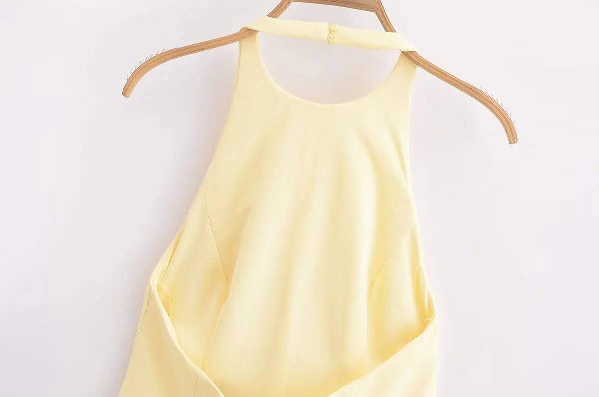 Mini Halter neck A line Zara