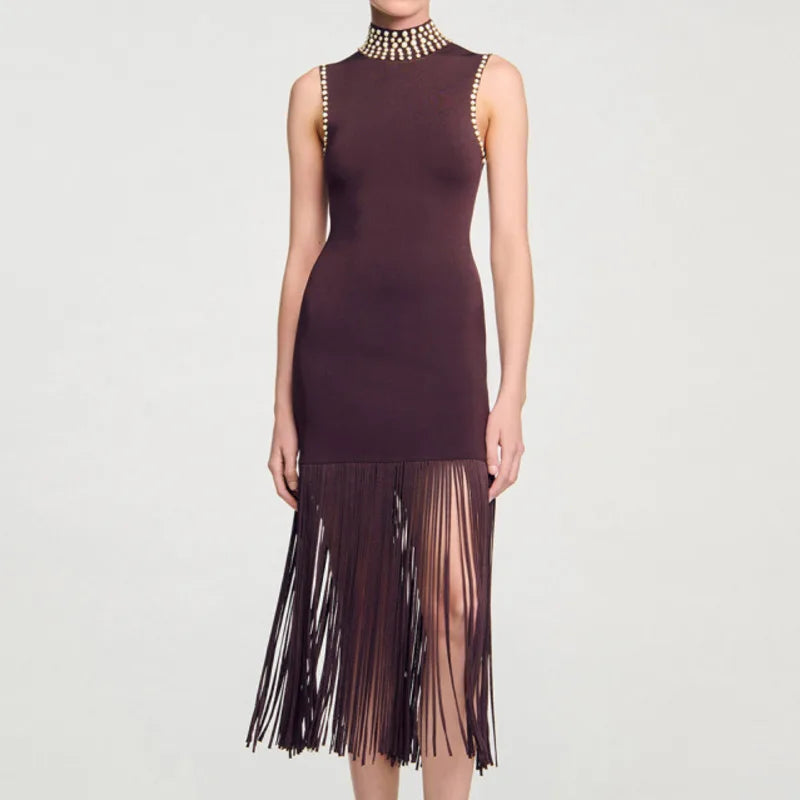 Sandro Pearl Tassel Fringe - Shellss