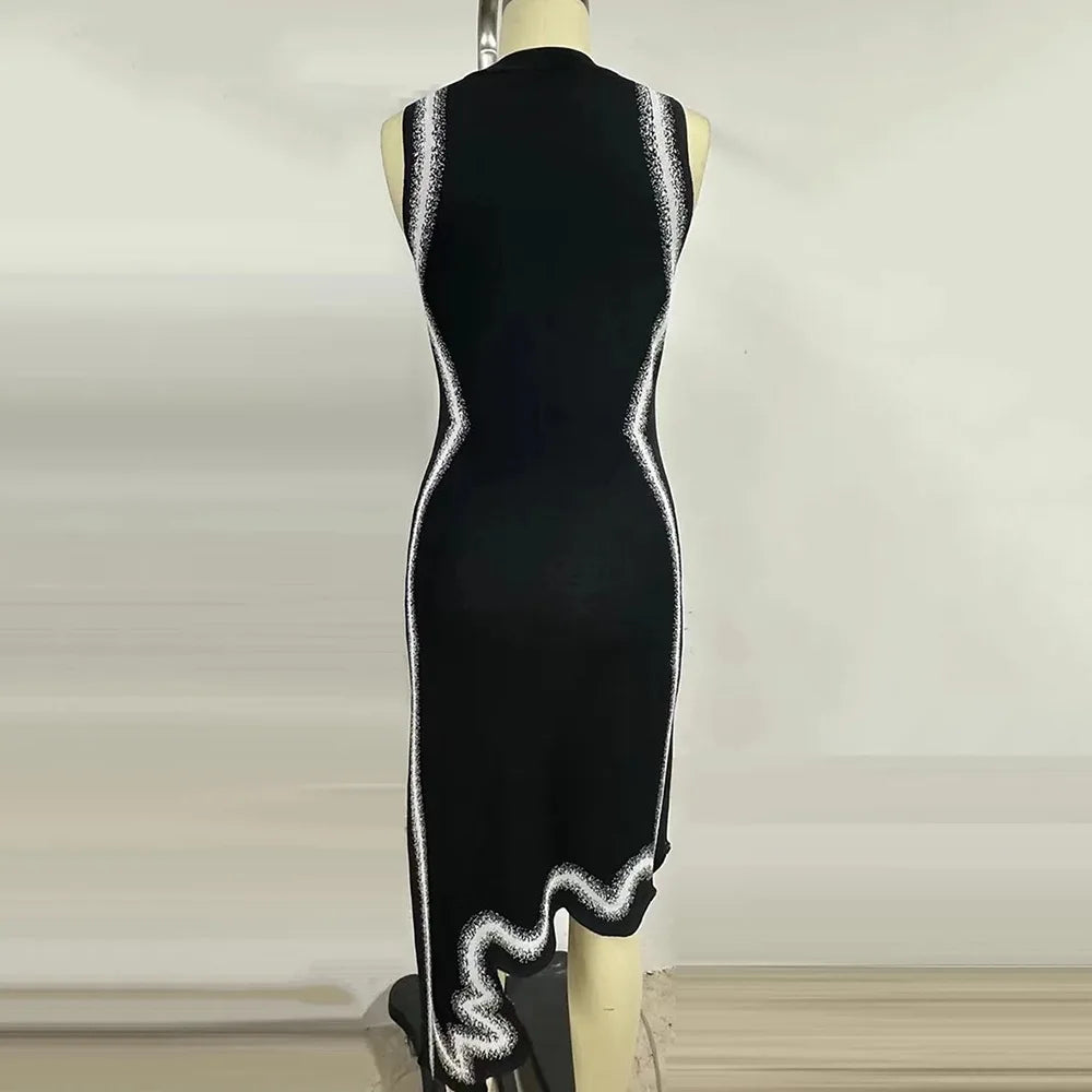 ph5 Bandage Knit Wavy Dress - Shellss