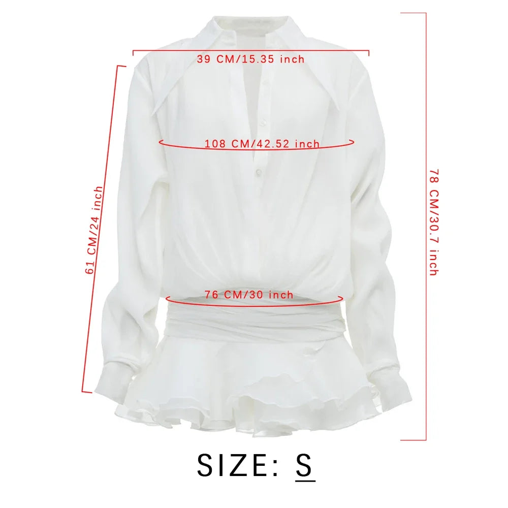 Chiffon Casual Mini Dress