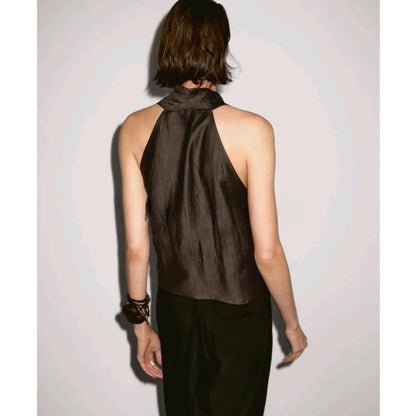 Zara vibes Brown Top