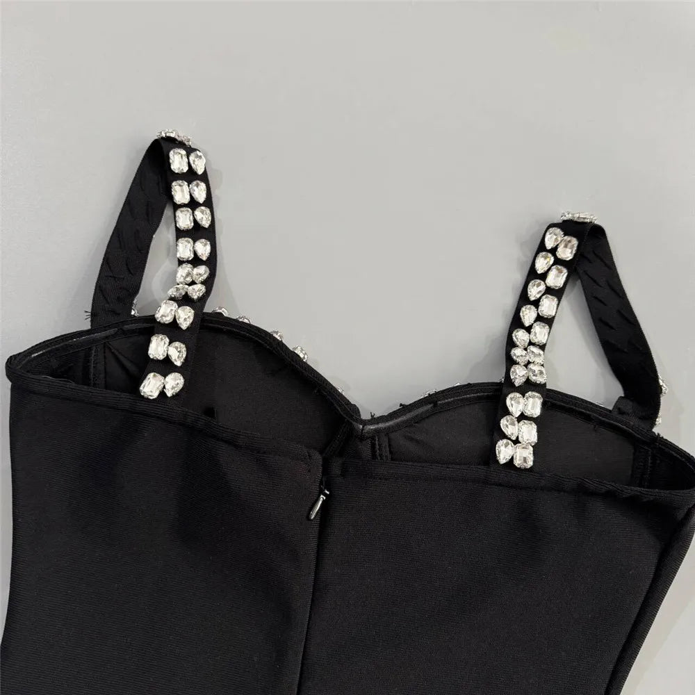 2025 Luxury Beading Bandages Dior Dress