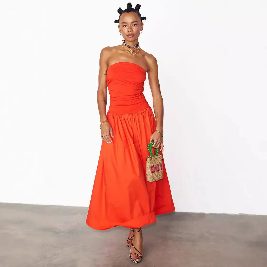 2025 Summer Cotton Midi