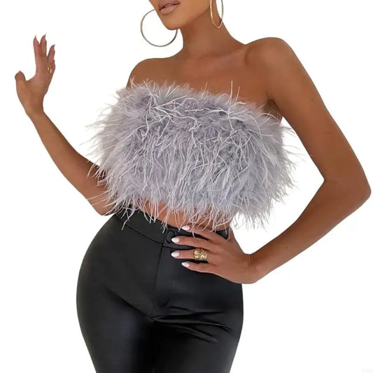 Strapless Bandeau Tube Top