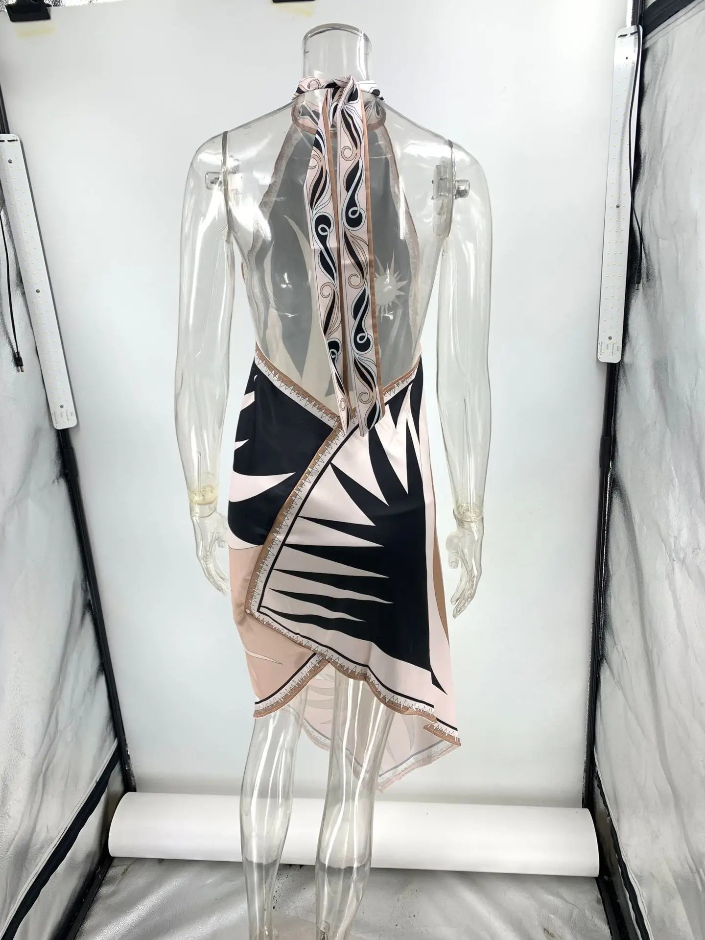 Pucci Silk Elegant Backless