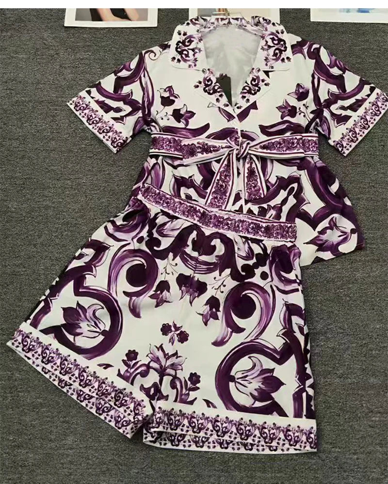 Dolce Purple Latest Set - Shellss
