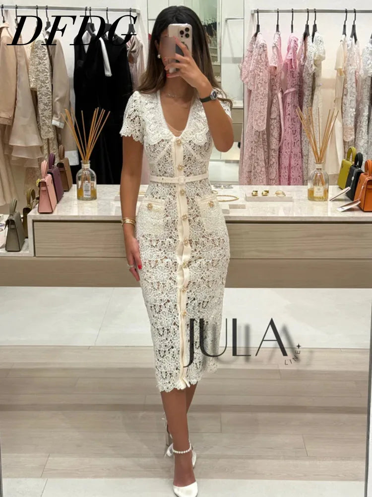 Selfportrait Lace bodycon Dress
