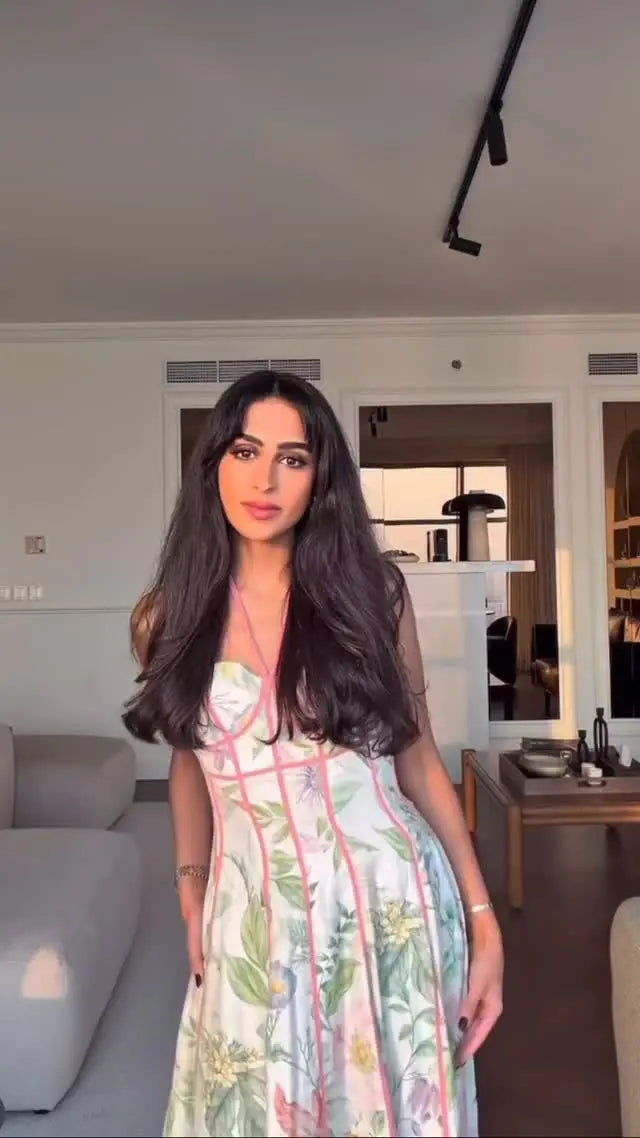 Floral Long Summer dress