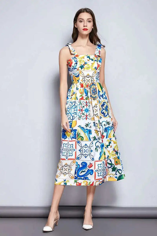 Colorful summer Midi