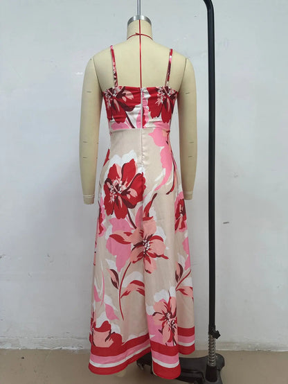 Elegant Flower Dress A-line