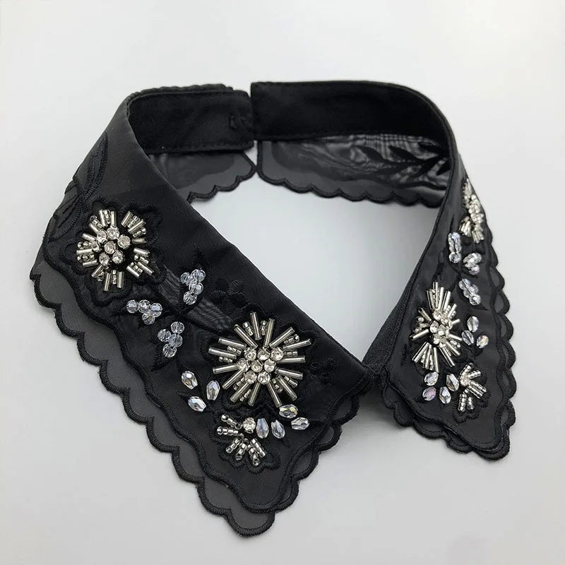 Embellished shirt collar- The royals collection