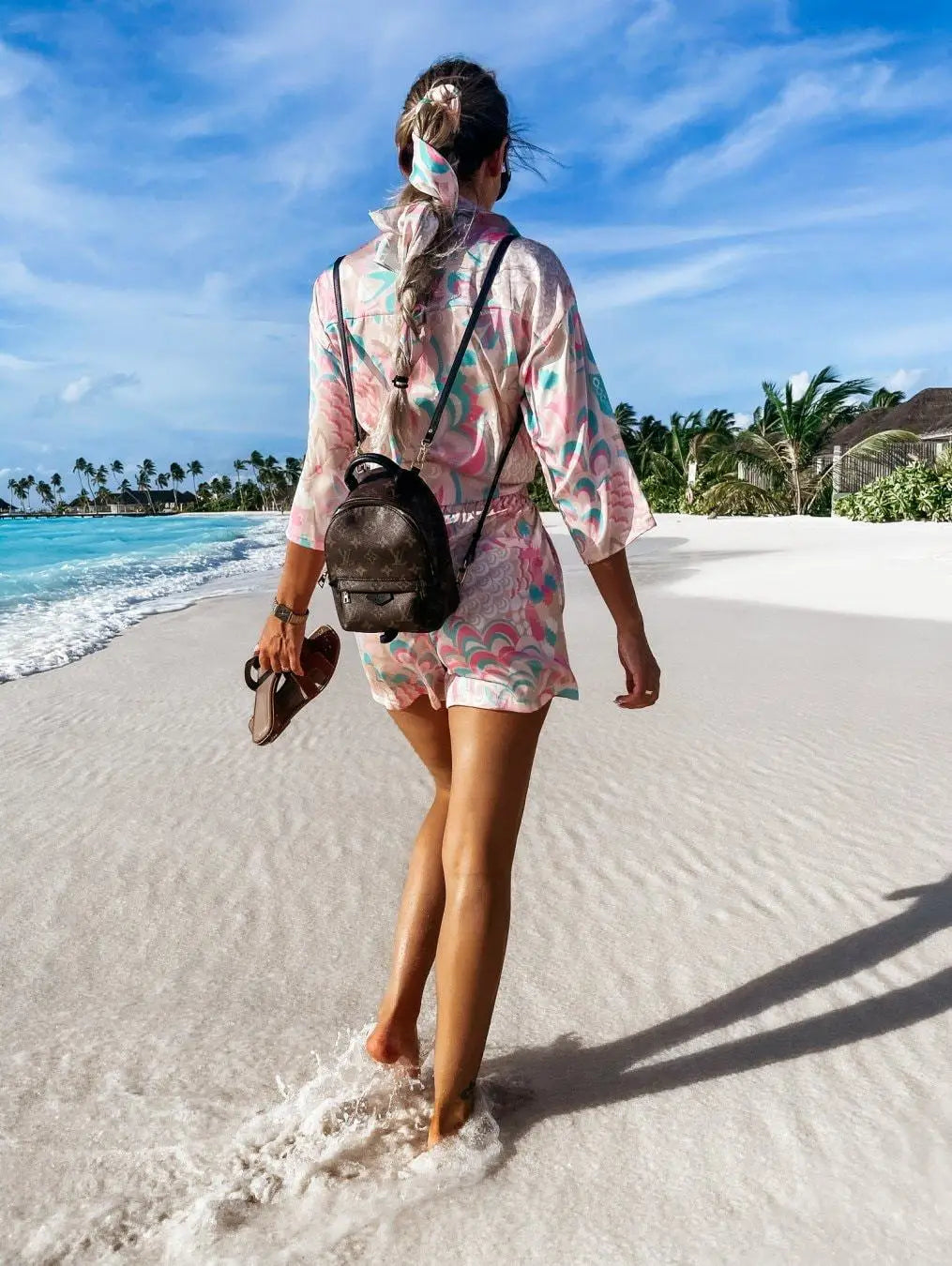 Chic Vintage 2-Piece Short Set