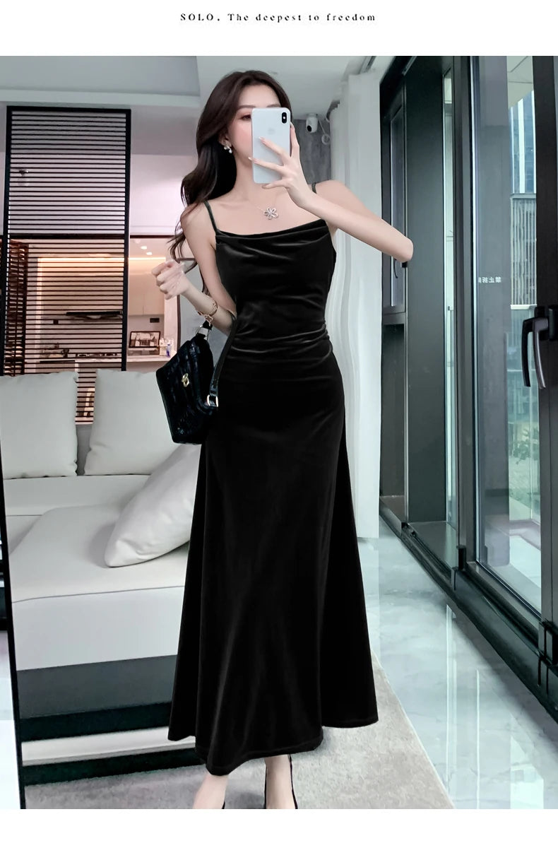 Bodycon Sling Long Dress