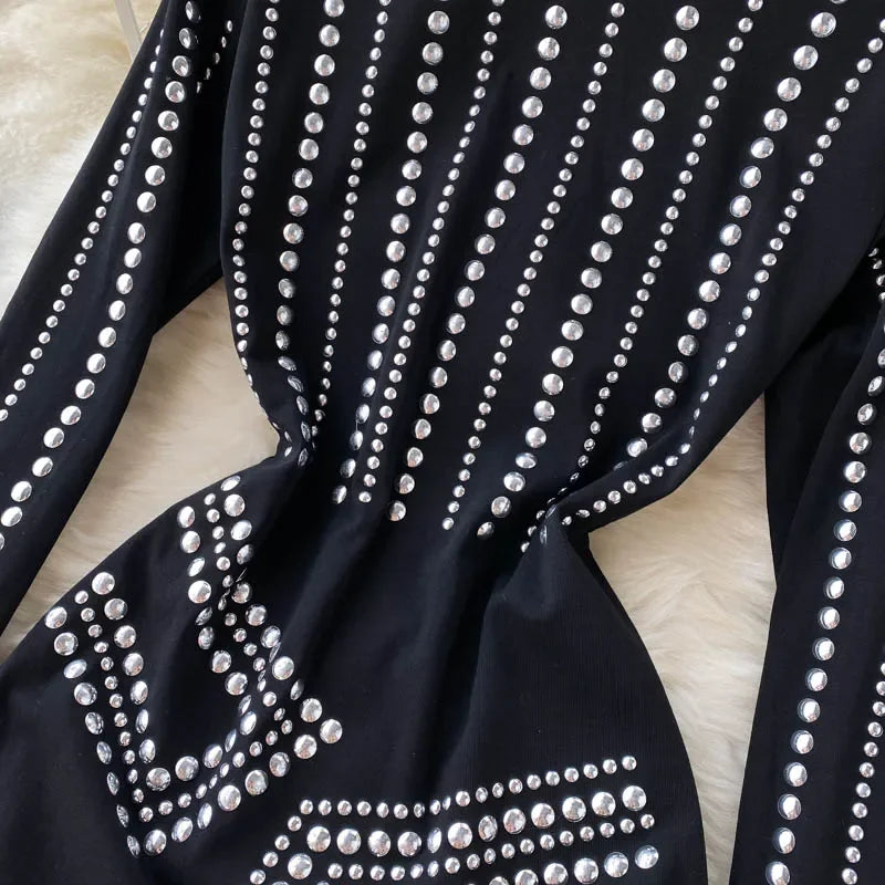 2 Sexy Rivet Dress
