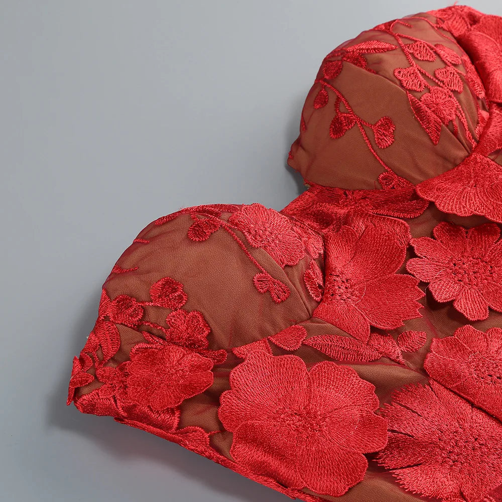 Luxury Glam Embroidered Beauty