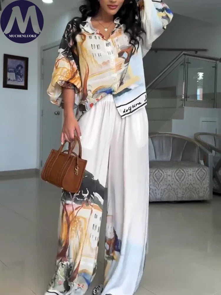 2 Pieces Set  Elegant Casual Set