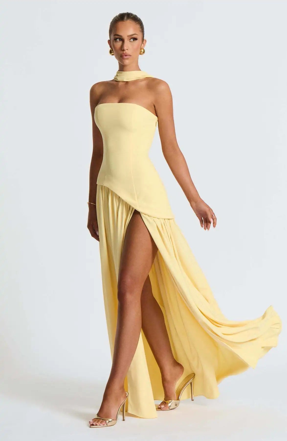 1 beautiful Yellow Greek Goddess
