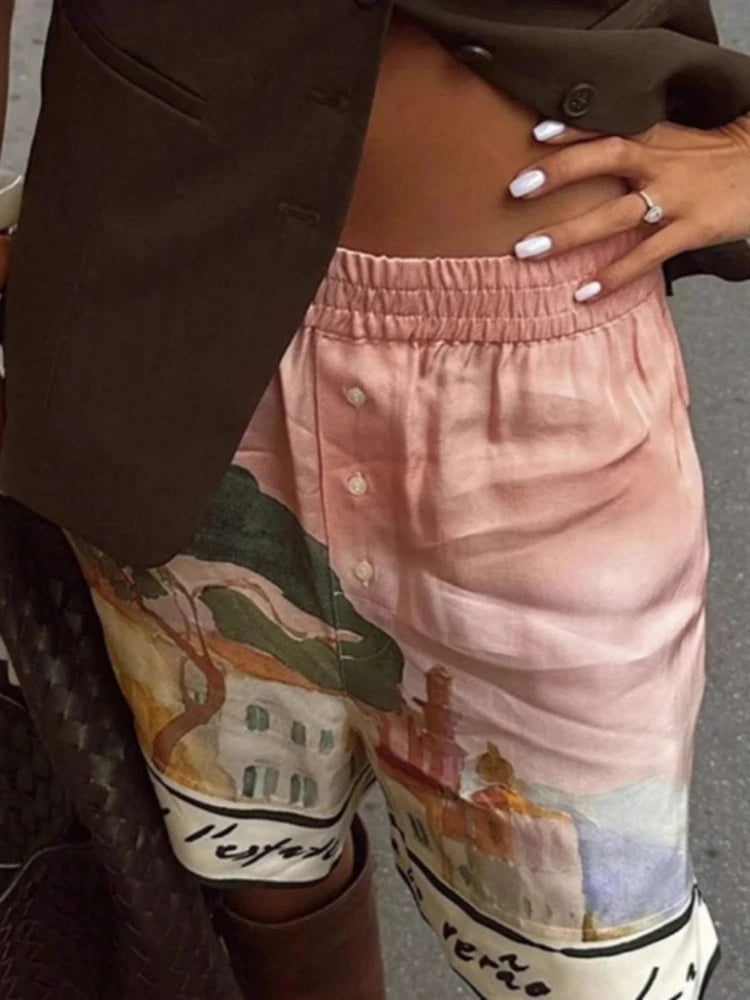 Top Premium Vacation Shorts Set