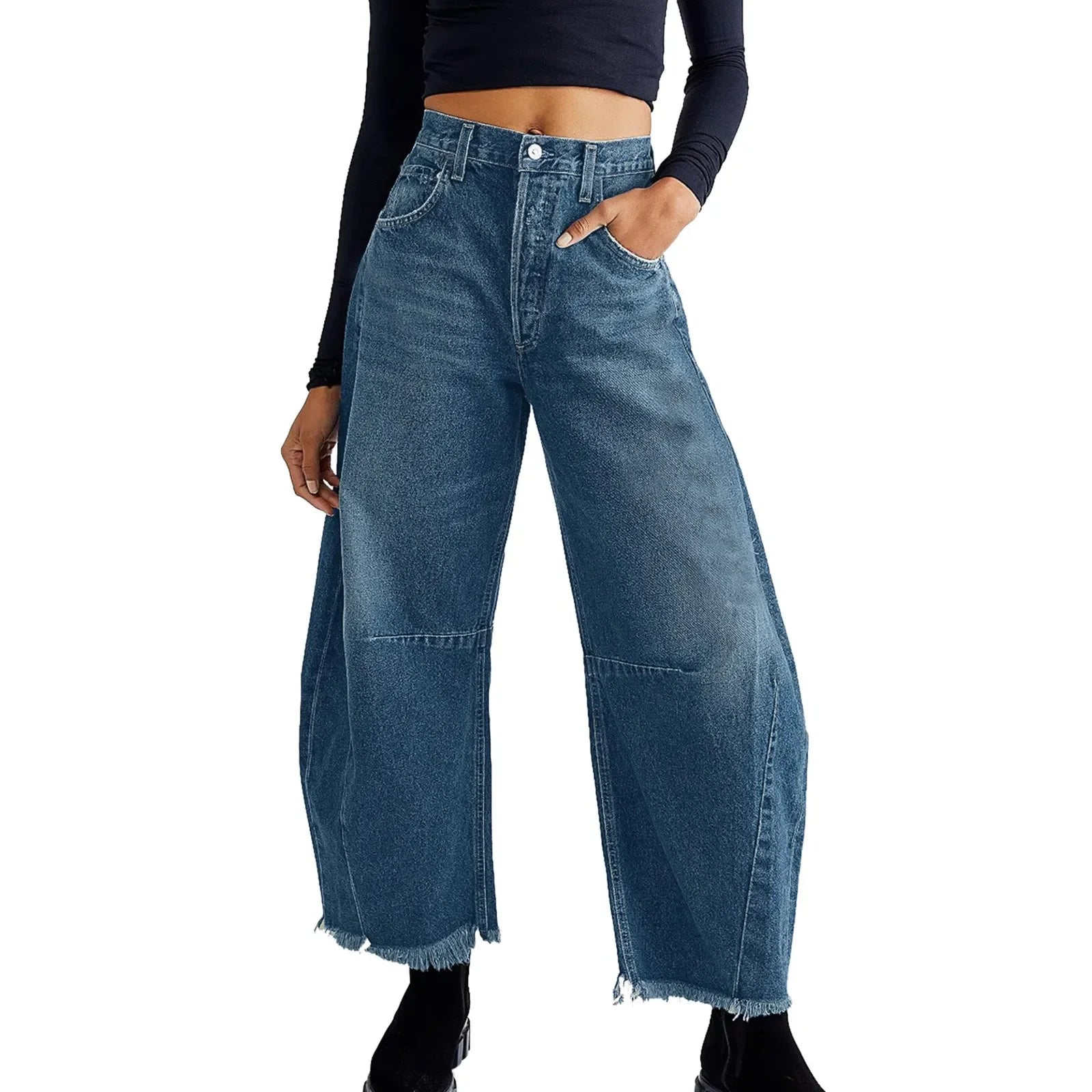 Zara Vibes Barrel jeans